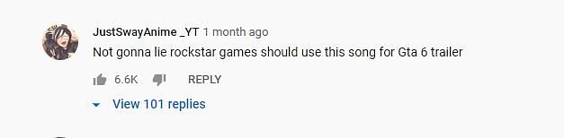 Fans went as far as suggesting the video as a perfect fit for the GTA 6 trailer